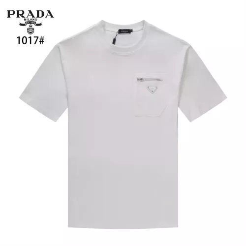 Prada T-Shirts Short Sleeved For Unisex #1277204 $29.00 USD, Wholesale Replica Prada T-Shirts