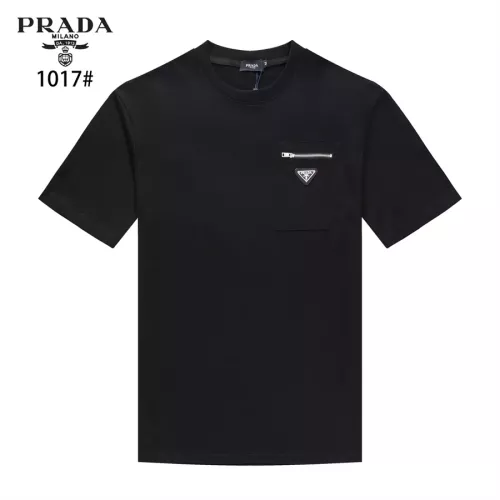 Prada T-Shirts Short Sleeved For Unisex #1277205 $29.00 USD, Wholesale Replica Prada T-Shirts