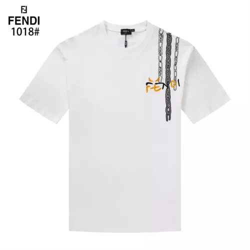 Fendi T-Shirts Short Sleeved For Unisex #1277206 $29.00 USD, Wholesale Replica Fendi T-Shirts