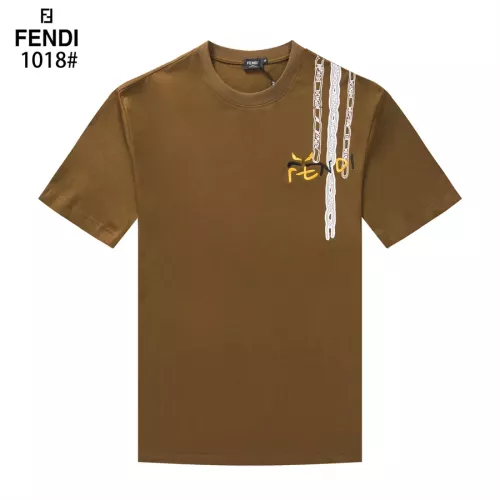 Fendi T-Shirts Short Sleeved For Unisex #1277207 $29.00 USD, Wholesale Replica Fendi T-Shirts