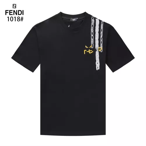 Fendi T-Shirts Short Sleeved For Unisex #1277208 $29.00 USD, Wholesale Replica Fendi T-Shirts