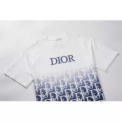 Replica Christian Dior T-Shirts Short Sleeved For Unisex #1277209 $29.00 USD for Wholesale