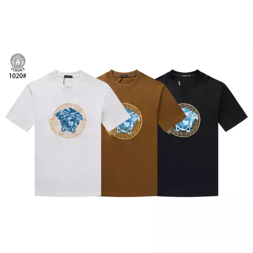 Replica Versace T-Shirts Short Sleeved For Unisex #1277213 $29.00 USD for Wholesale