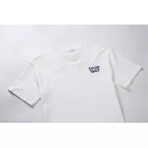 Replica Christian Dior T-Shirts Short Sleeved For Unisex #1277217 $29.00 USD for Wholesale