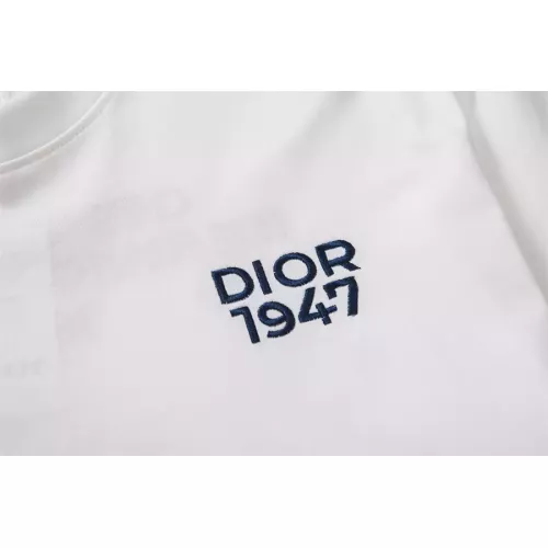 Replica Christian Dior T-Shirts Short Sleeved For Unisex #1277217 $29.00 USD for Wholesale