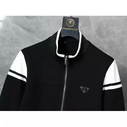 Replica Prada Tracksuits Long Sleeved For Men #1277237 $82.00 USD for Wholesale