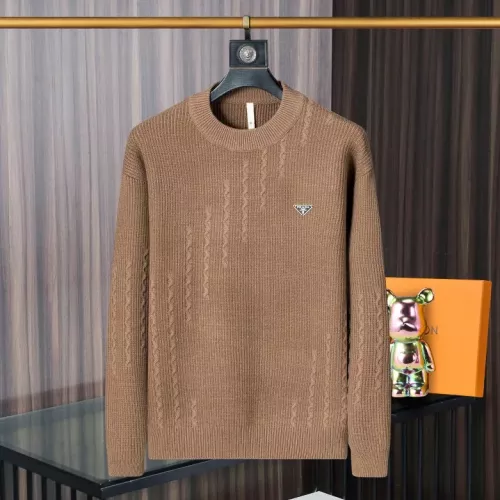 Prada Sweater Long Sleeved For Men #1277272 $42.00 USD, Wholesale Replica Prada Sweater