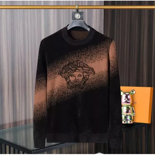 Versace Sweaters Long Sleeved For Men #1277273 $48.00 USD, Wholesale Replica Versace Sweaters