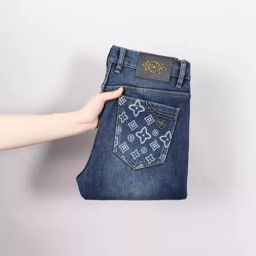 Louis Vuitton LV Jeans For Men #1277284 $48.00 USD, Wholesale Replica Louis Vuitton LV Jeans