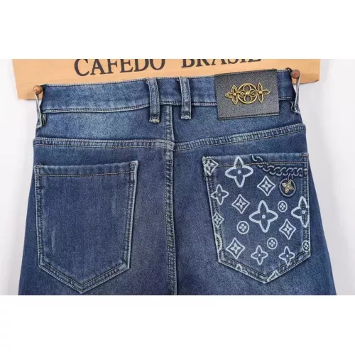 Replica Louis Vuitton LV Jeans For Men #1277284 $48.00 USD for Wholesale