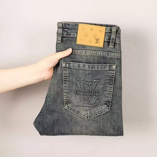 Louis Vuitton LV Jeans For Men #1277287 $48.00 USD, Wholesale Replica Louis Vuitton LV Jeans