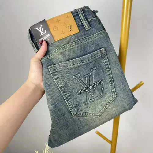 Louis Vuitton LV Jeans For Men #1277290 $48.00 USD, Wholesale Replica Louis Vuitton LV Jeans