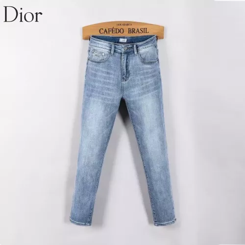 Replica Christian Dior Jeans For Men #1277295 $48.00 USD for Wholesale