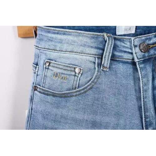 Replica Christian Dior Jeans For Men #1277295 $48.00 USD for Wholesale