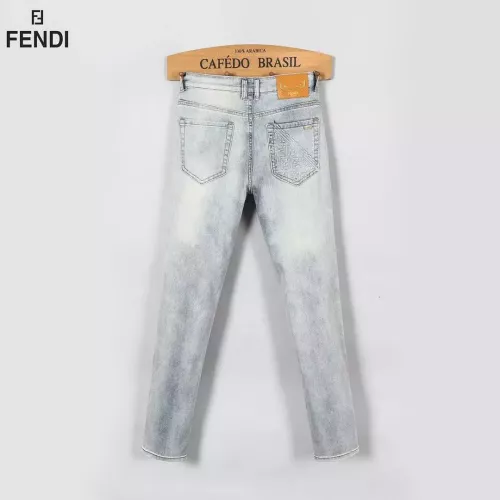 Replica Fendi Jeans For Men #1277298 $48.00 USD for Wholesale