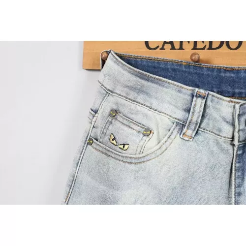 Replica Fendi Jeans For Men #1277298 $48.00 USD for Wholesale