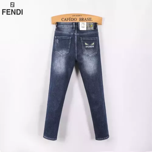 Replica Fendi Jeans For Men #1277299 $48.00 USD for Wholesale