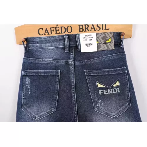 Replica Fendi Jeans For Men #1277299 $48.00 USD for Wholesale