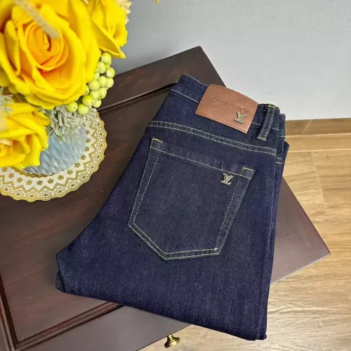 Replica Louis Vuitton LV Jeans For Men #1277306 $48.00 USD for Wholesale