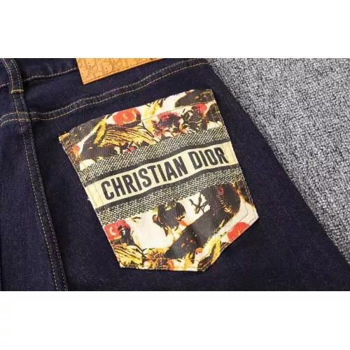 Replica Christian Dior Jeans For Men #1277318 $48.00 USD for Wholesale