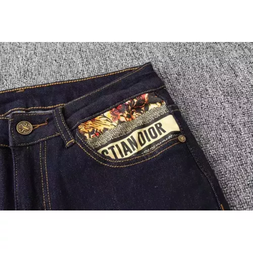 Replica Christian Dior Jeans For Men #1277318 $48.00 USD for Wholesale