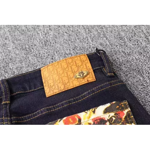 Replica Christian Dior Jeans For Men #1277318 $48.00 USD for Wholesale