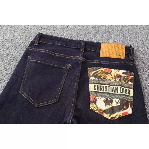 Replica Christian Dior Jeans For Men #1277318 $48.00 USD for Wholesale