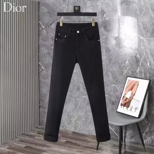 Replica Christian Dior Jeans For Men #1277319 $48.00 USD for Wholesale