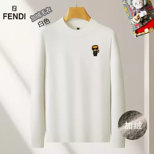 Fendi Sweaters Long Sleeved For Men #1277337 $48.00 USD, Wholesale Replica Fendi Sweaters