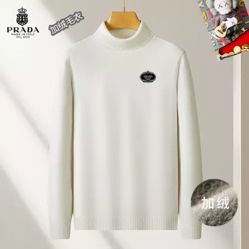 Prada Sweater Long Sleeved For Men #1277348 $48.00 USD, Wholesale Replica Prada Sweater