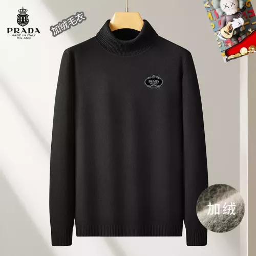 Prada Sweater Long Sleeved For Men #1277349 $48.00 USD, Wholesale Replica Prada Sweater