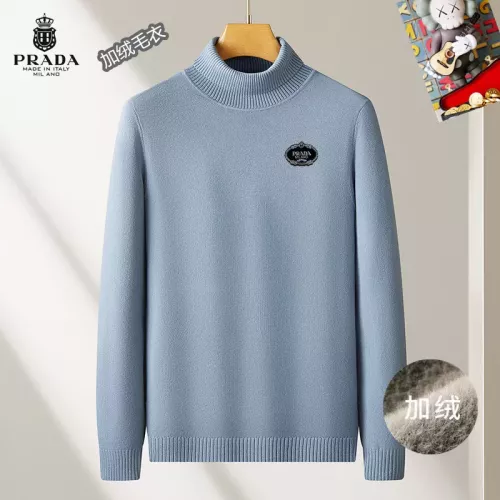 Prada Sweater Long Sleeved For Men #1277352 $48.00 USD, Wholesale Replica Prada Sweater