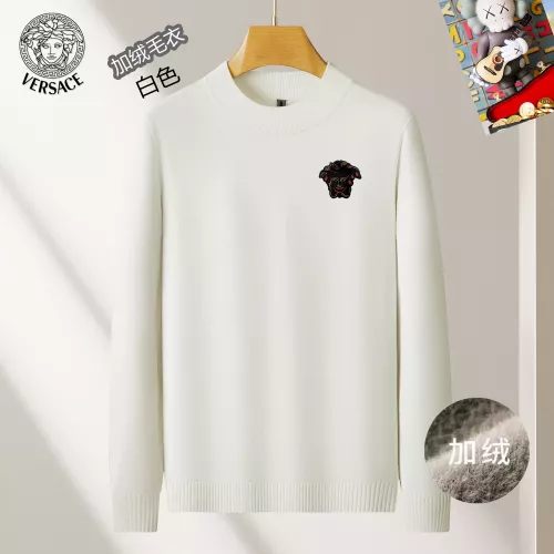 Versace Sweaters Long Sleeved For Men #1277372 $48.00 USD, Wholesale Replica Versace Sweaters