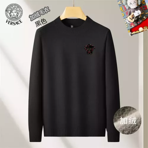 Versace Sweaters Long Sleeved For Men #1277373 $48.00 USD, Wholesale Replica Versace Sweaters