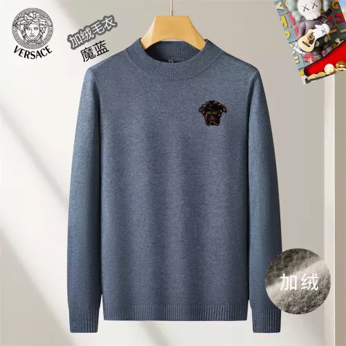 Versace Sweaters Long Sleeved For Men #1277375 $48.00 USD, Wholesale Replica Versace Sweaters