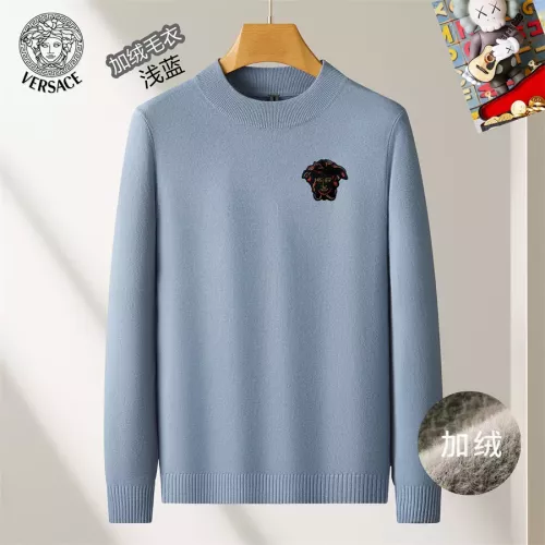 Versace Sweaters Long Sleeved For Men #1277376 $48.00 USD, Wholesale Replica Versace Sweaters