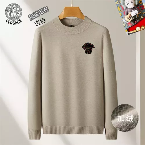 Versace Sweaters Long Sleeved For Men #1277378 $48.00 USD, Wholesale Replica Versace Sweaters