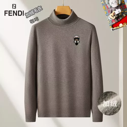 Fendi Sweaters Long Sleeved For Men #1277457 $48.00 USD, Wholesale Replica Fendi Sweaters