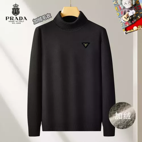 Prada Sweater Long Sleeved For Men #1277467 $48.00 USD, Wholesale Replica Prada Sweater