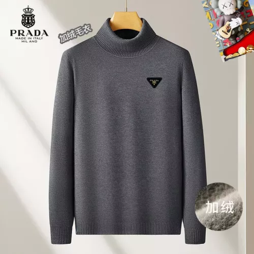 Prada Sweater Long Sleeved For Men #1277468 $48.00 USD, Wholesale Replica Prada Sweater