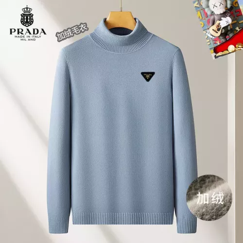 Prada Sweater Long Sleeved For Men #1277469 $48.00 USD, Wholesale Replica Prada Sweater