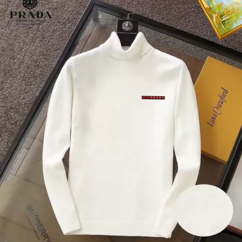 Prada Sweater Long Sleeved For Men #1277536 $42.00 USD, Wholesale Replica Prada Sweater