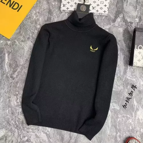 Fendi Sweaters Long Sleeved For Men #1277563 $52.00 USD, Wholesale Replica Fendi Sweaters