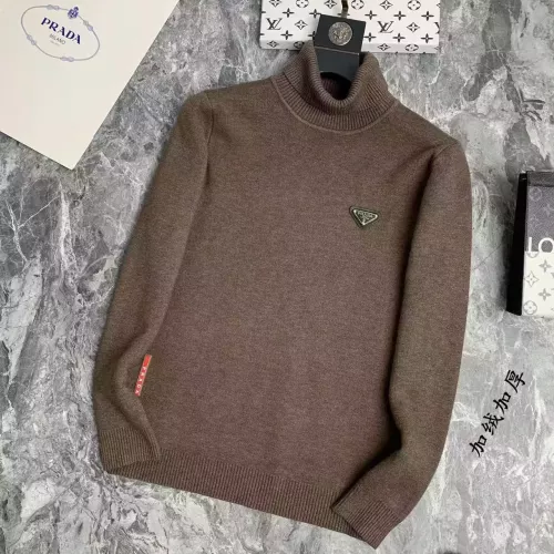 Prada Sweater Long Sleeved For Men #1277567 $52.00 USD, Wholesale Replica Prada Sweater