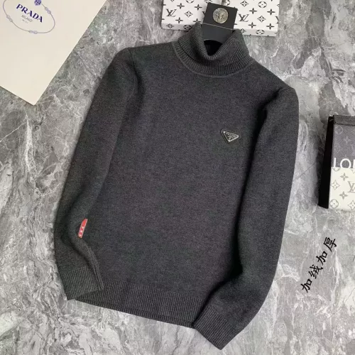 Prada Sweater Long Sleeved For Men #1277568 $52.00 USD, Wholesale Replica Prada Sweater