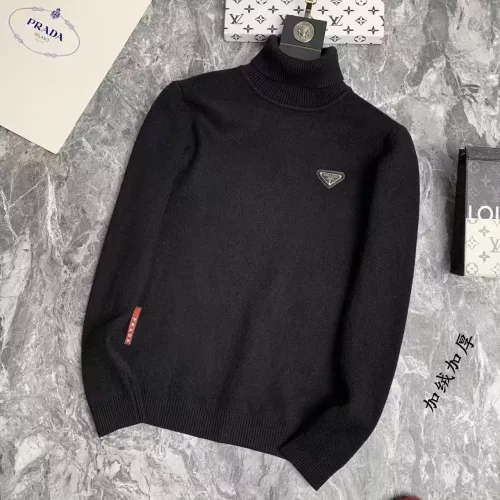 Prada Sweater Long Sleeved For Men #1277569 $52.00 USD, Wholesale Replica Prada Sweater