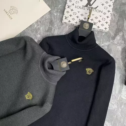 Replica Versace Sweaters Long Sleeved For Men #1277570 $52.00 USD for Wholesale