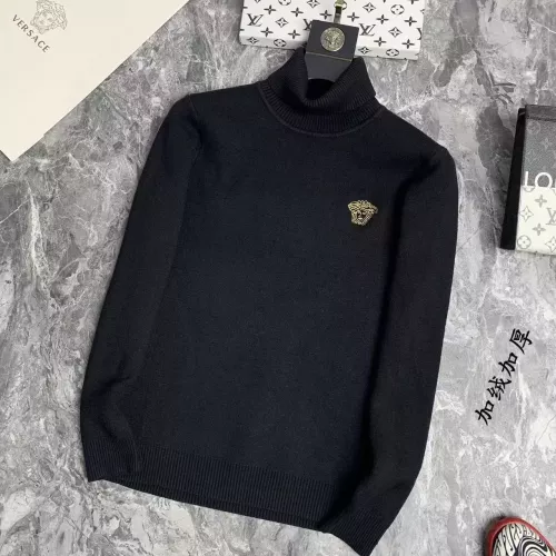 Versace Sweaters Long Sleeved For Men #1277571 $52.00 USD, Wholesale Replica Versace Sweaters