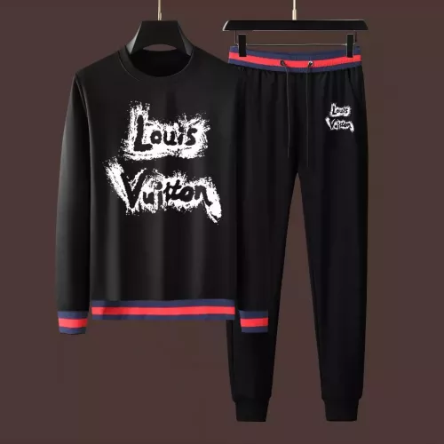 Louis Vuitton LV Tracksuits Long Sleeved For Men #1277596 $88.00 USD, Wholesale Replica Louis Vuitton LV Tracksuits