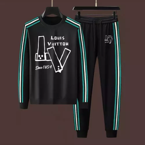 Louis Vuitton LV Tracksuits Long Sleeved For Men #1277607 $88.00 USD, Wholesale Replica Louis Vuitton LV Tracksuits